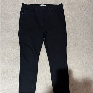 Madewell Women's Black Skinny Jeans